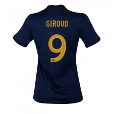 Frankrike Olivier Giroud #9 Hjemmedrakt Kvinner VM 2022 Kortermet